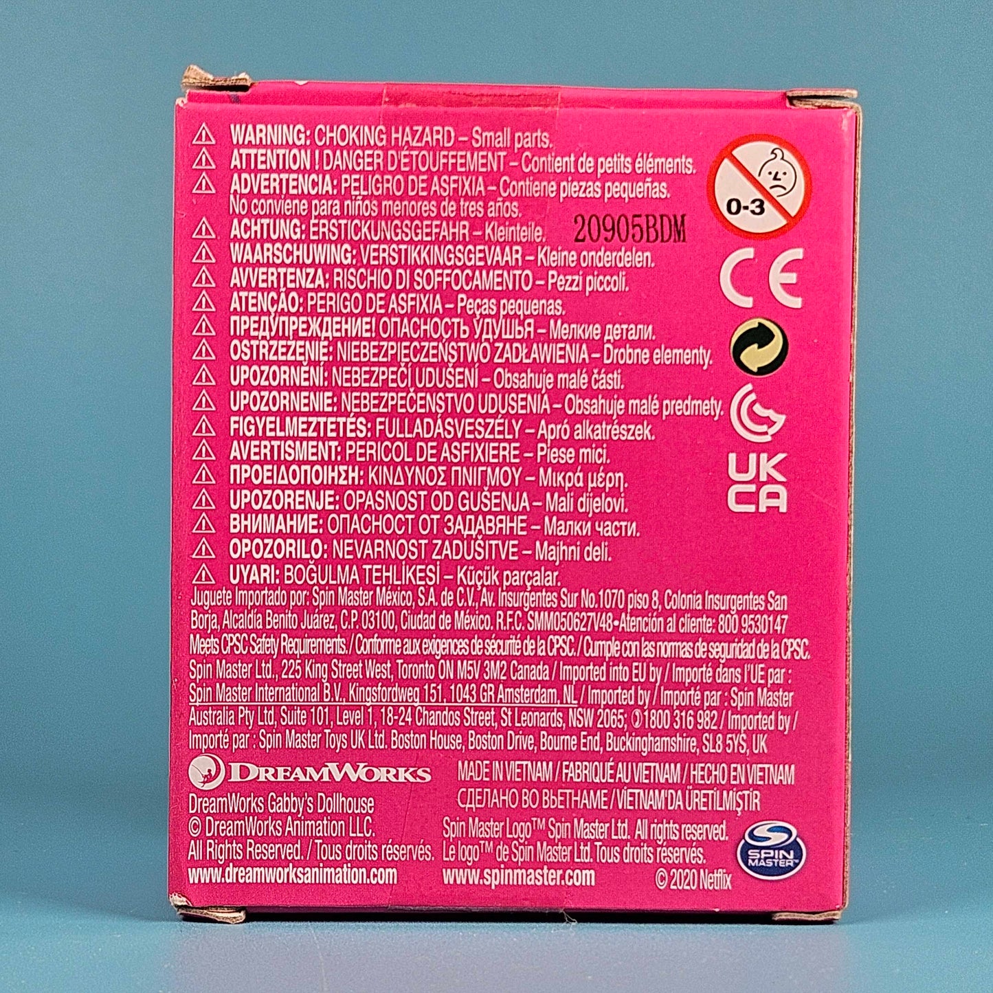 3x Gabby's Dollhouse Surprise Figure Capsules