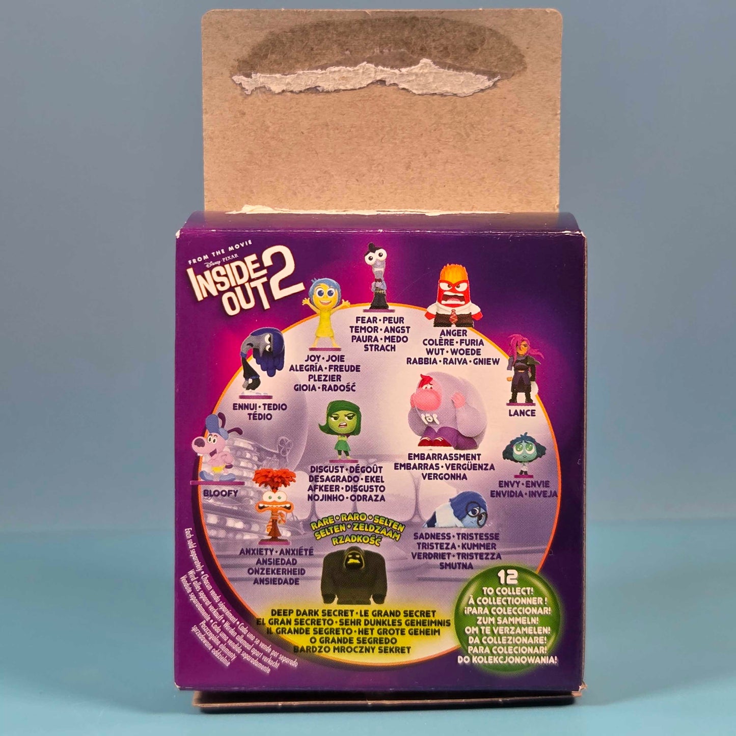 Inside Out 2 Collectible Figure (Just Play) - Deep Dark Secret (Chase)