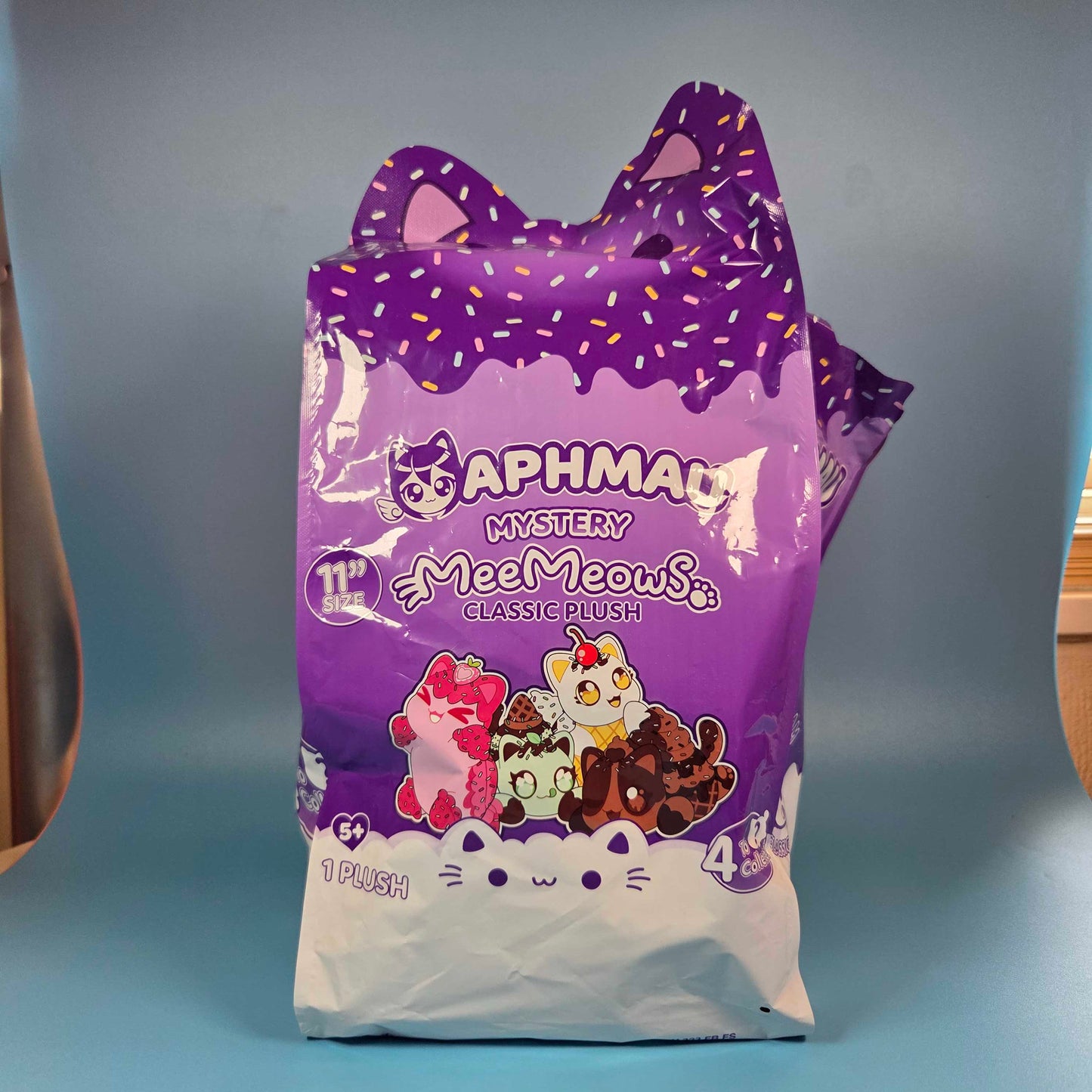 Aphmau MeeMeows Ice Cream 11" Plush - Chocolate Cat