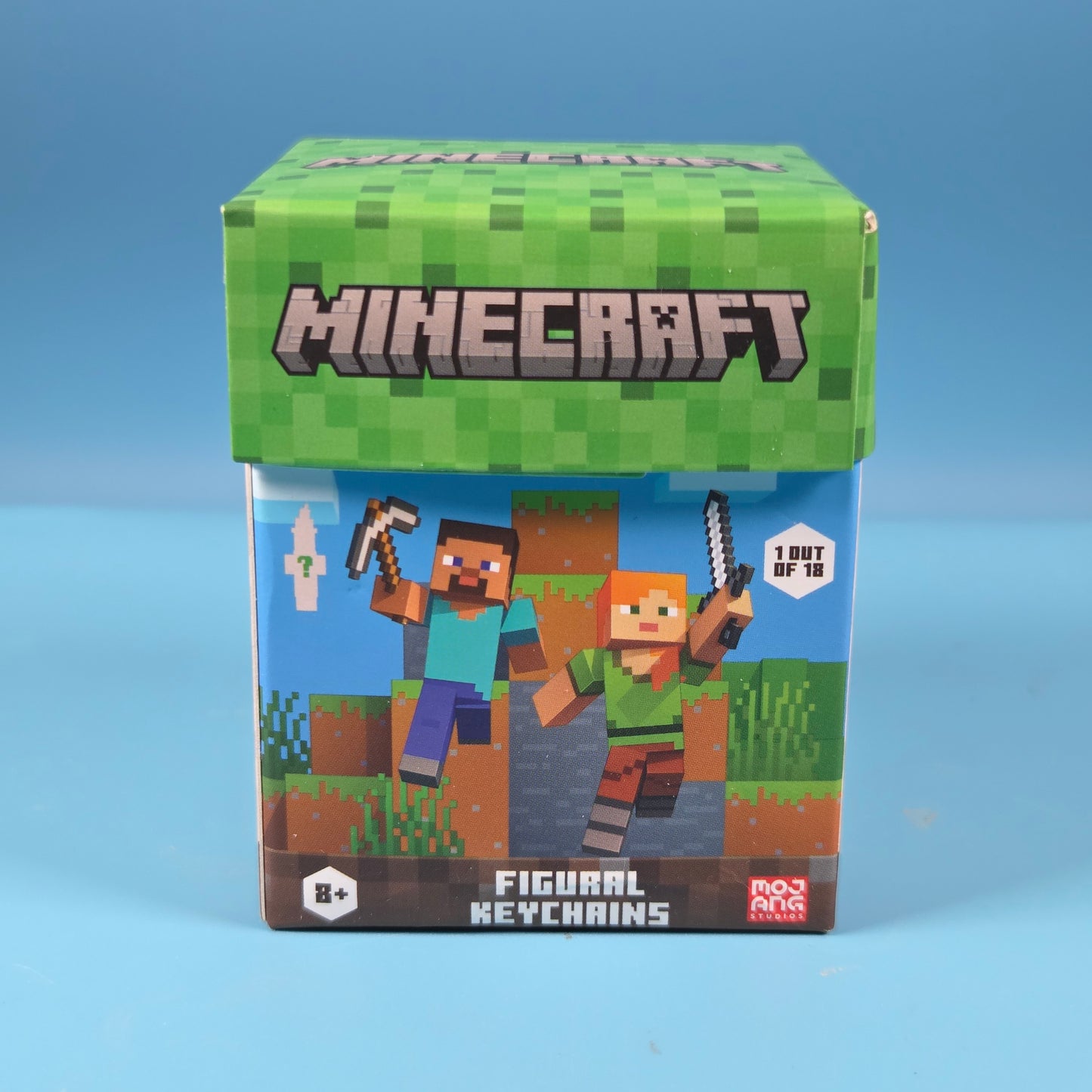 Minecraft Figural Keychains - Axolotl (Rare)