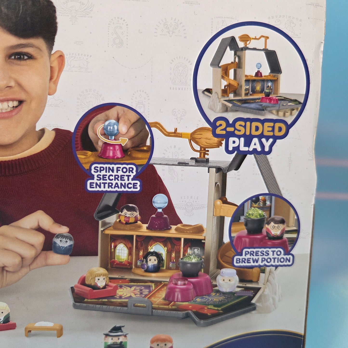 Squishmallows Squish-a-Longs Harry Potter Hogwarts Castle Playset