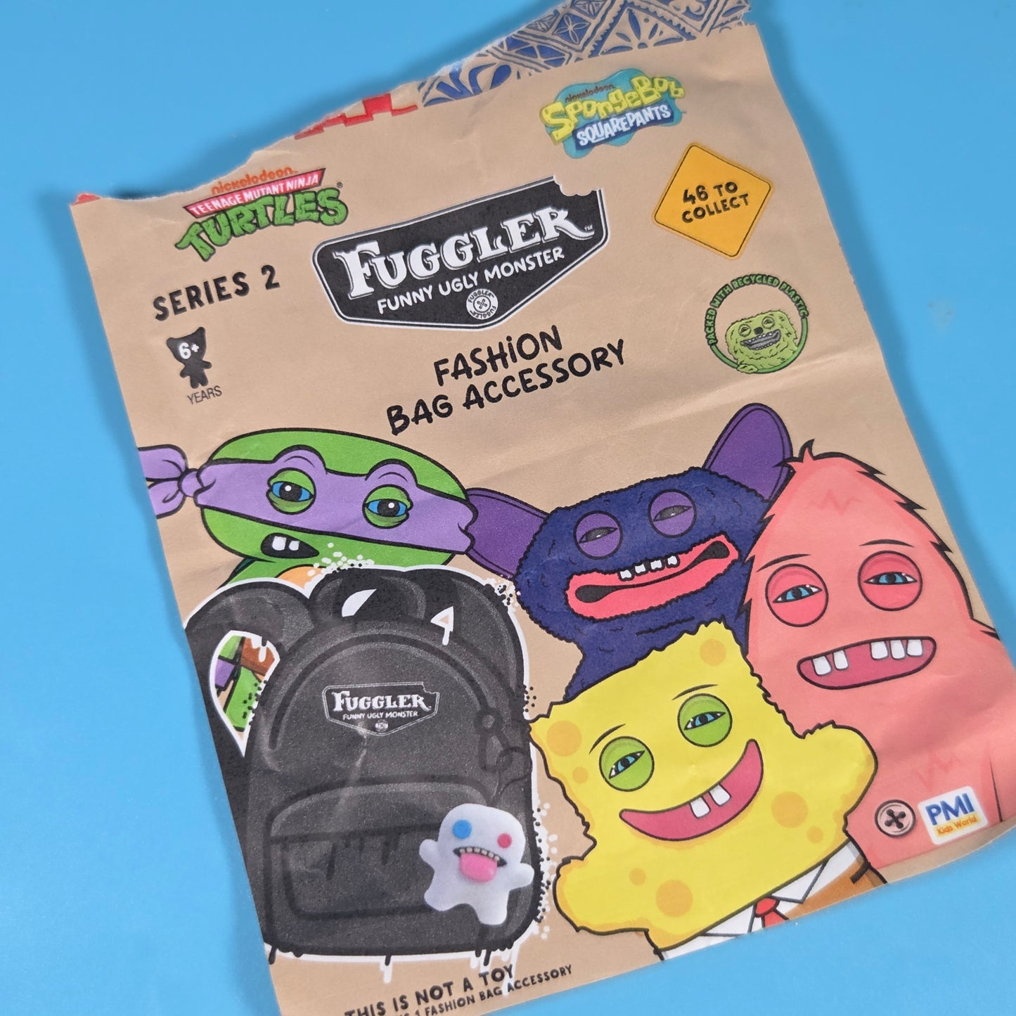 Fuggler Keychain Bag Accessory Series 2 - Annoyed Alien (Metallic)