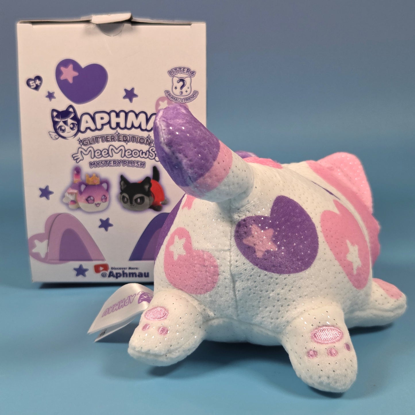 Aphmau MeeMeows Plushie Glitter Litter 6 - Aphmau Cat