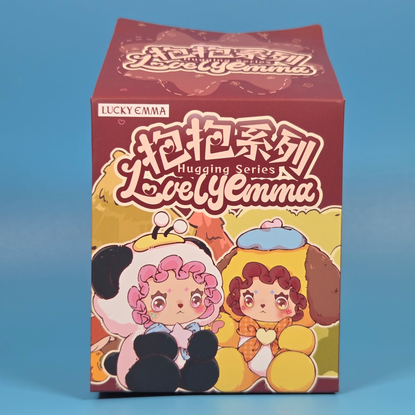 Lovely Emma Hugging Series Plush Charm - Bee Panda
