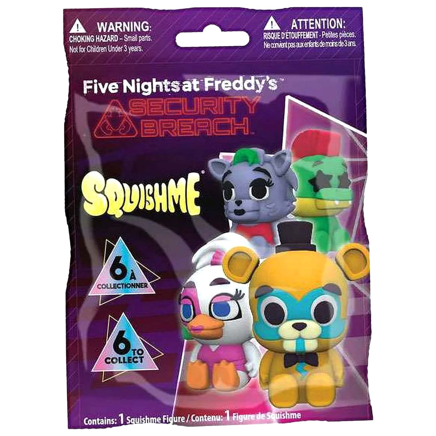 Five Nights at Freddys Security Breach SquishMe - Choose Yours