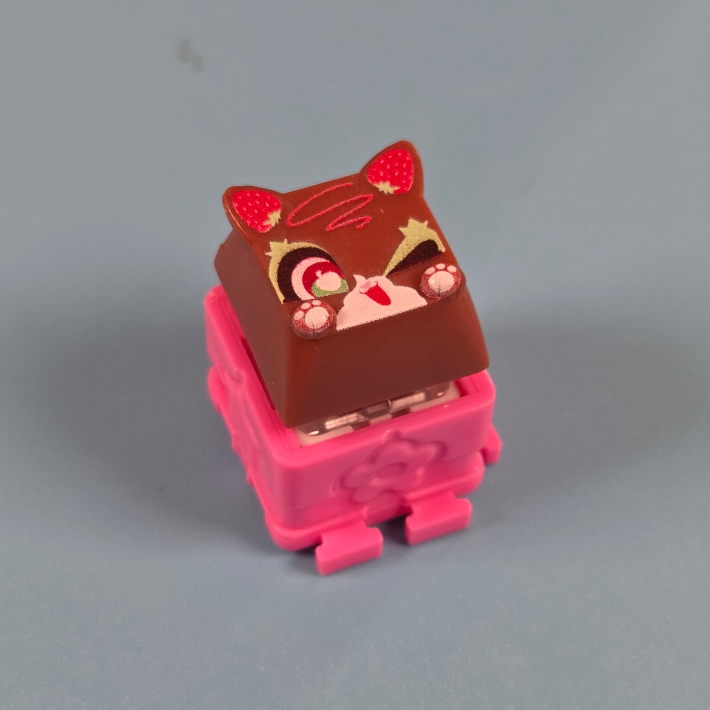 Clickeez Clickable Collectable - ChocoxPuddin (Strawberry Treats)