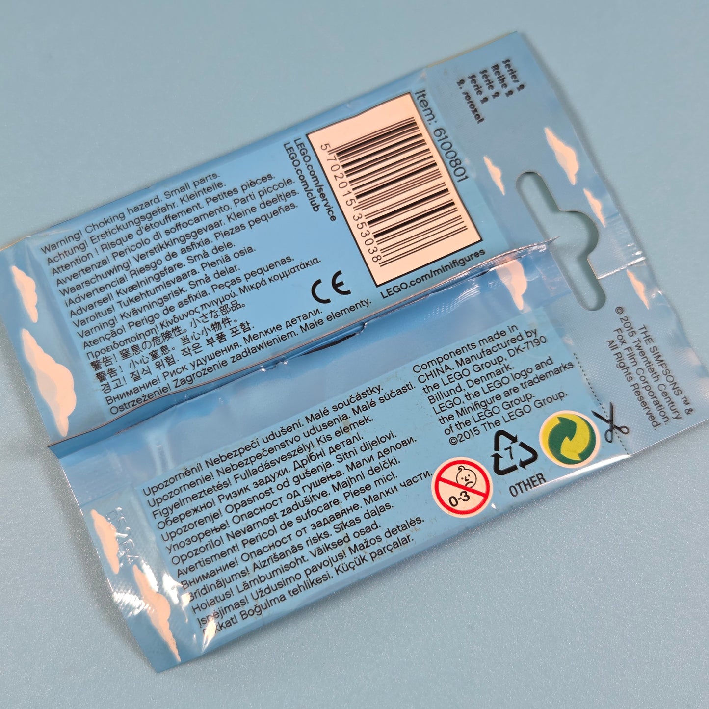 The Simpsons Lego Minifigures S2 - Comic Book Guy