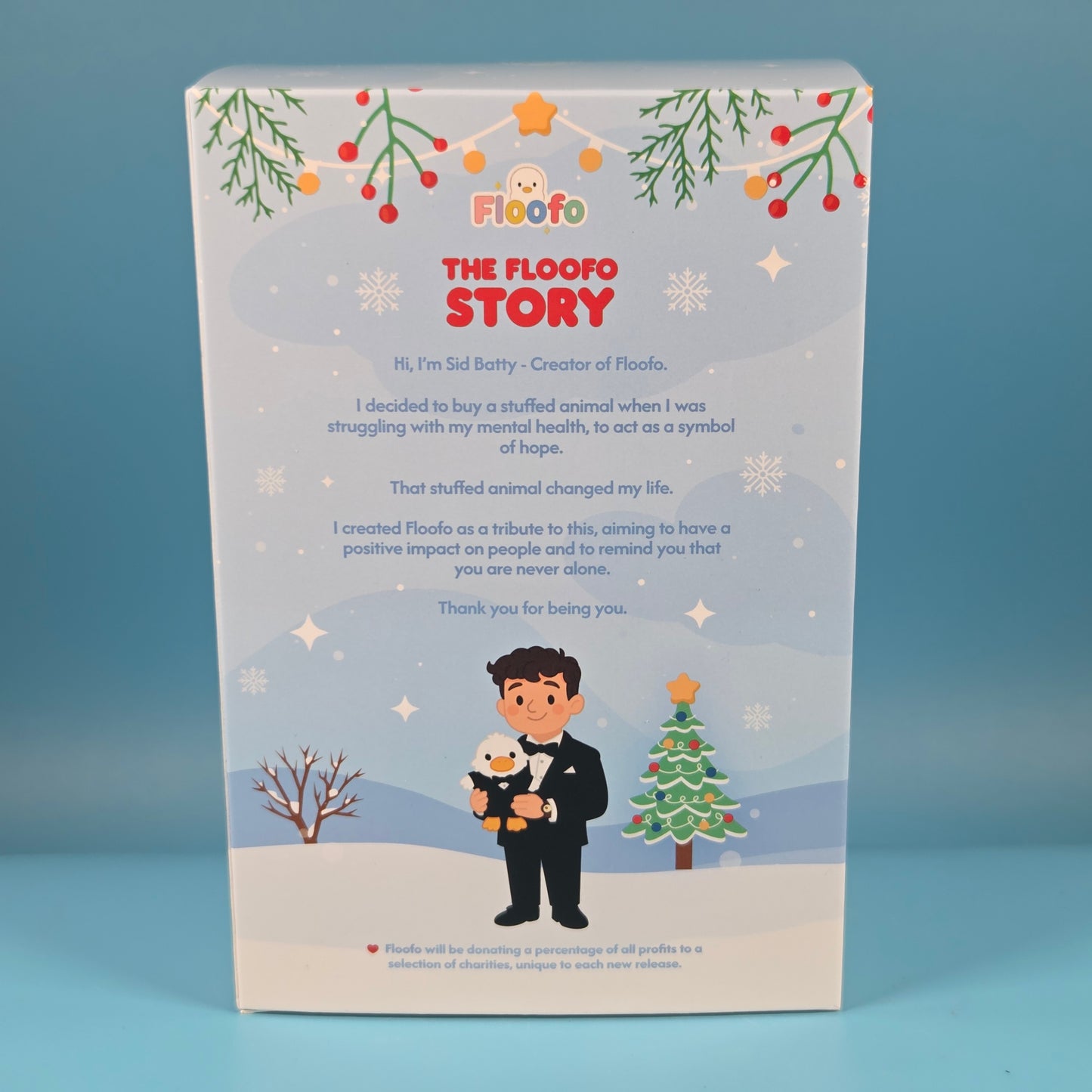 Floofo Mystery Christmas Plush Duck - Crimson (Chase)