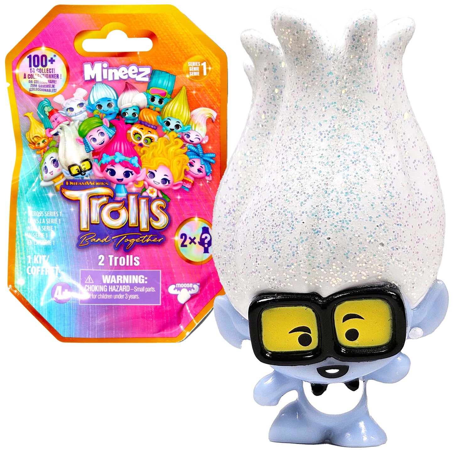 Trolls Band Together Mineez - Tiny Diamond (Glitter Rare)