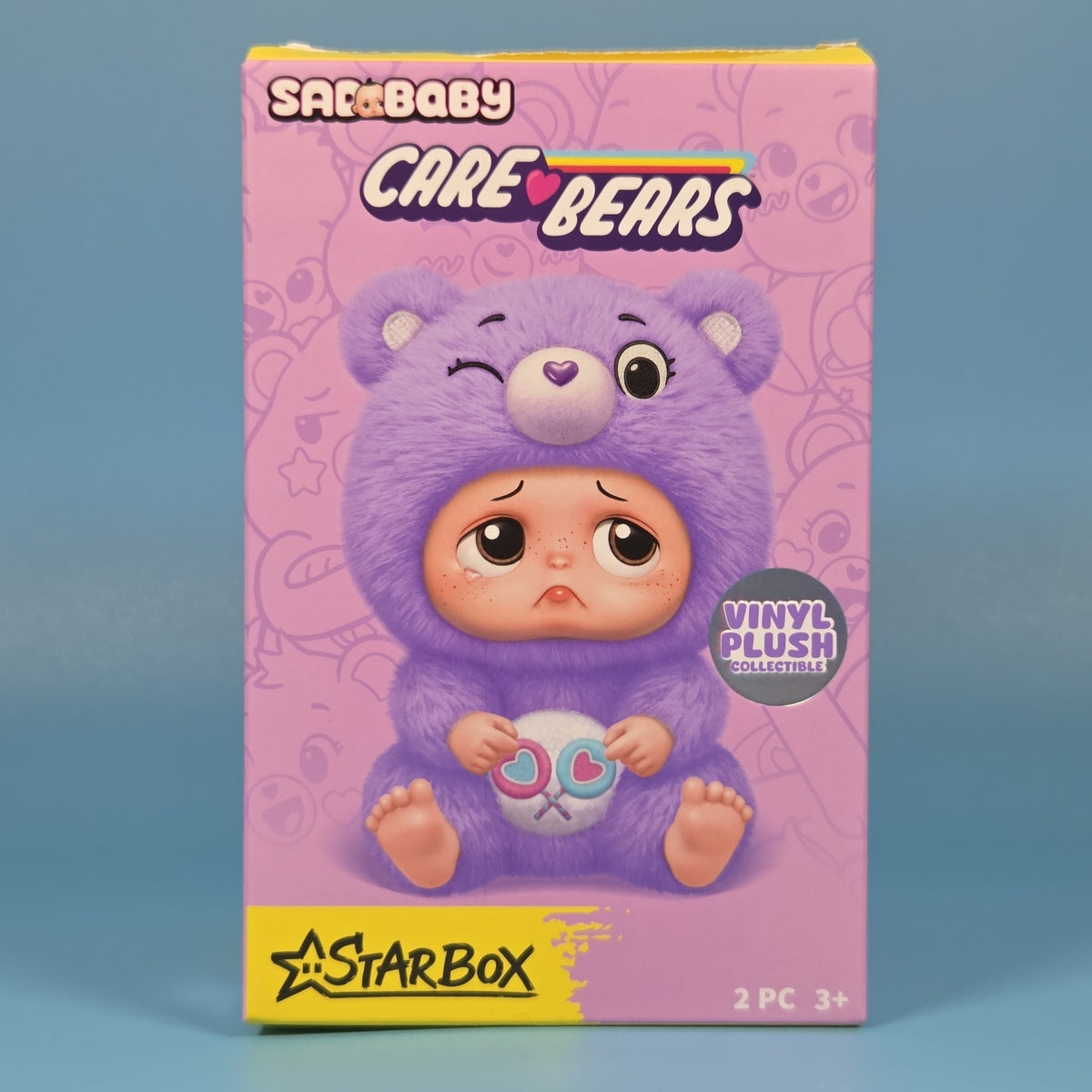 Starbox Sad Baby Care Bears Plush Keychains - Grumpy Bear