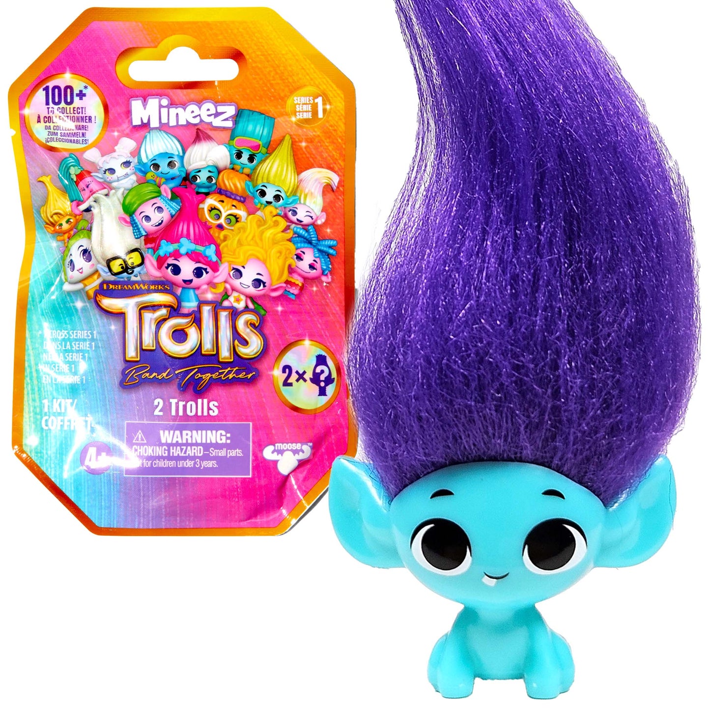 Trolls Band Together Mineez - Baby Branch (HairRageous Rare)