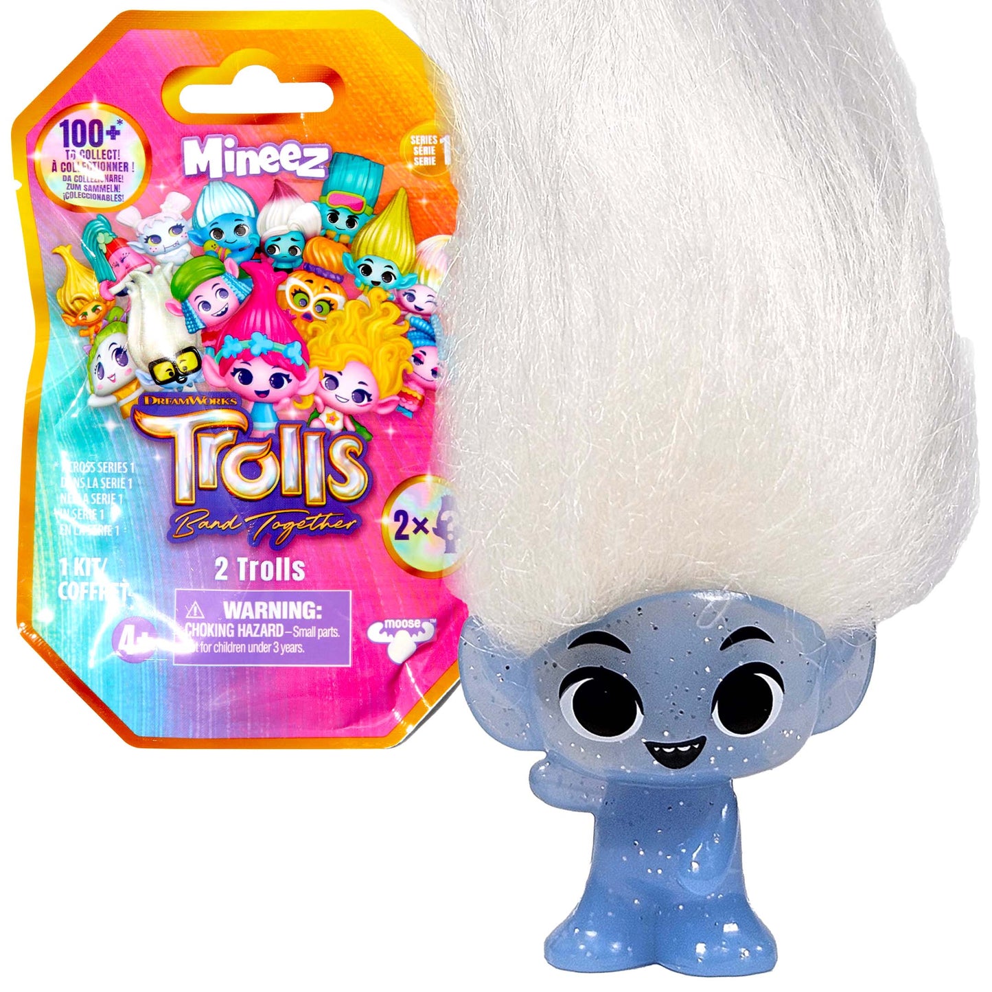 Trolls Band Together Mineez - Guy Diamond (HairRageous Rare)