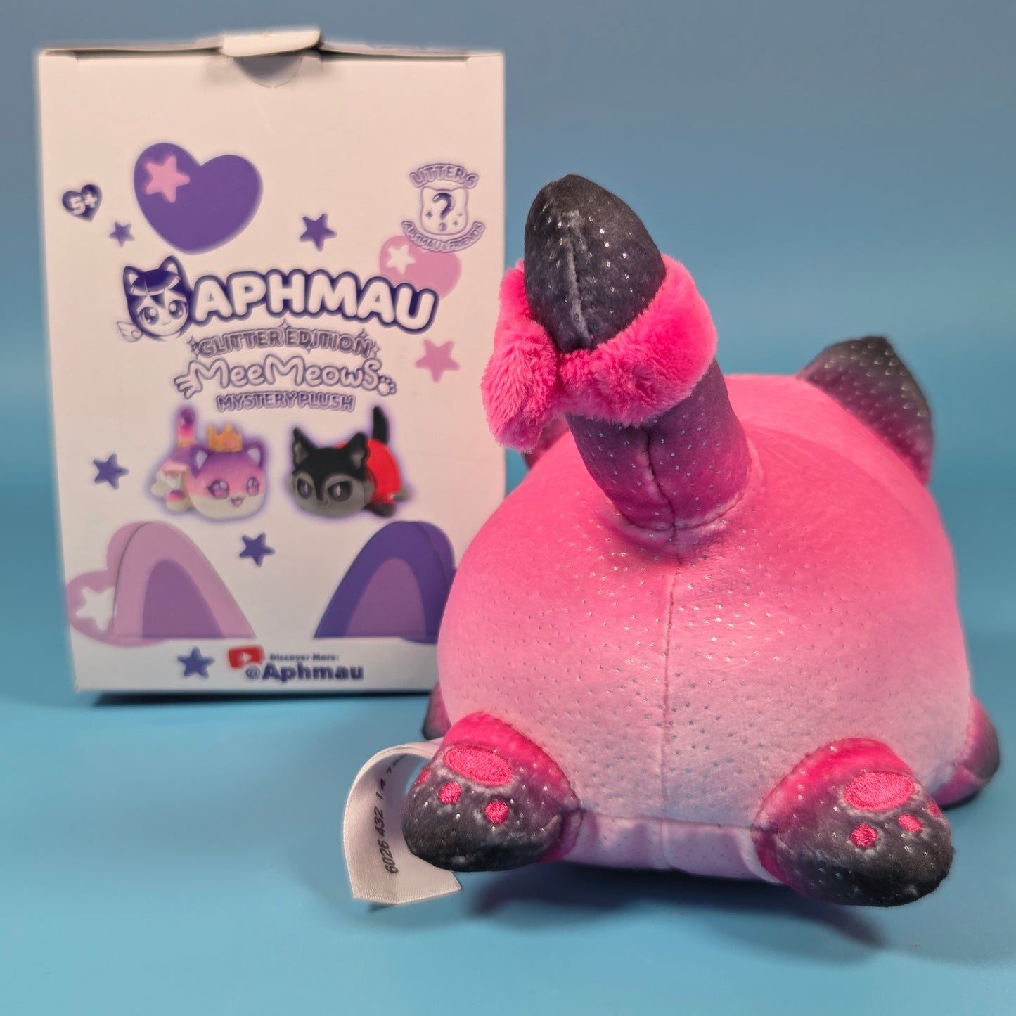 Aphmau MeeMeows Plushie Glitter Litter 6 - KC Cat