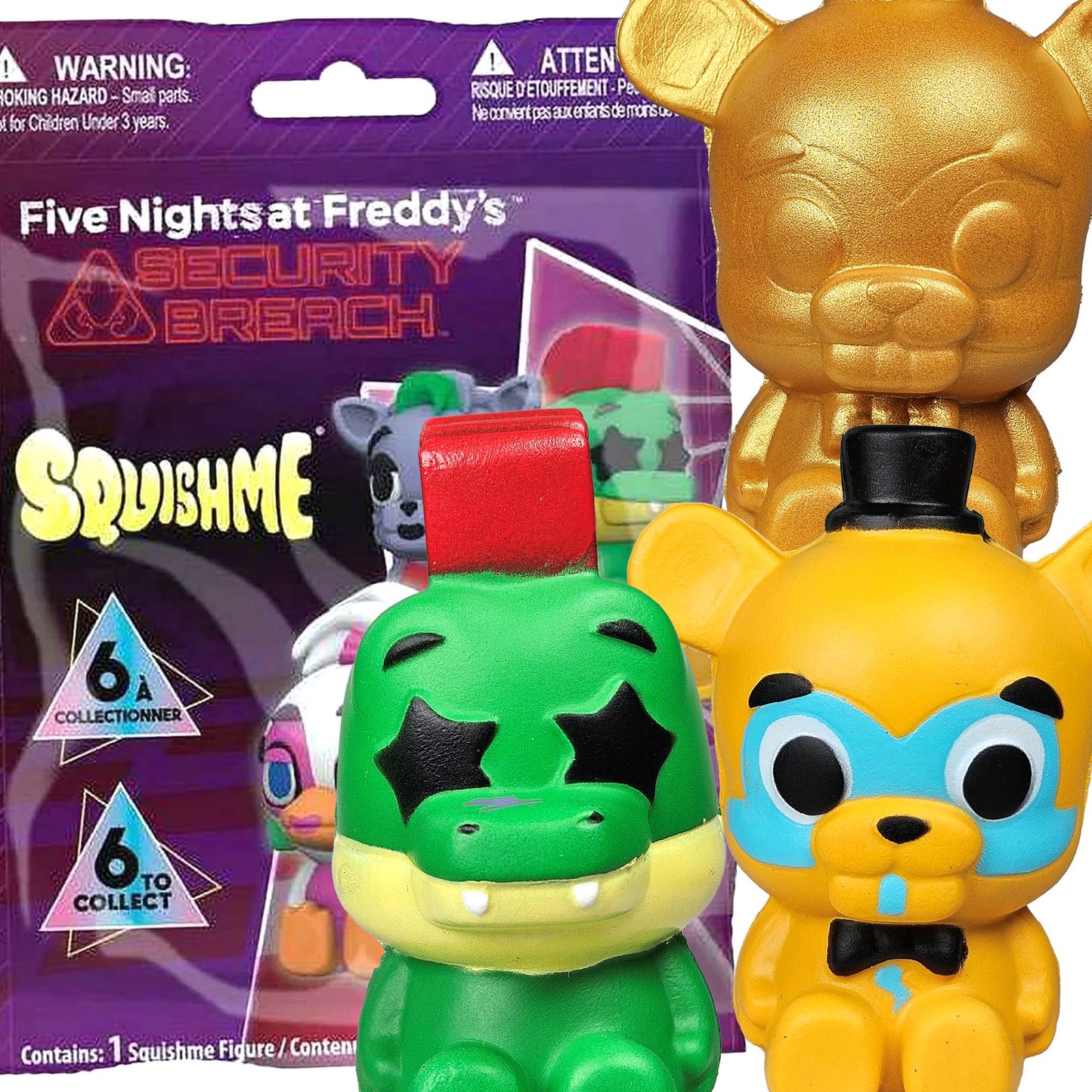 Five Nights at Freddys Security Breach SquishMe - Choose Yours