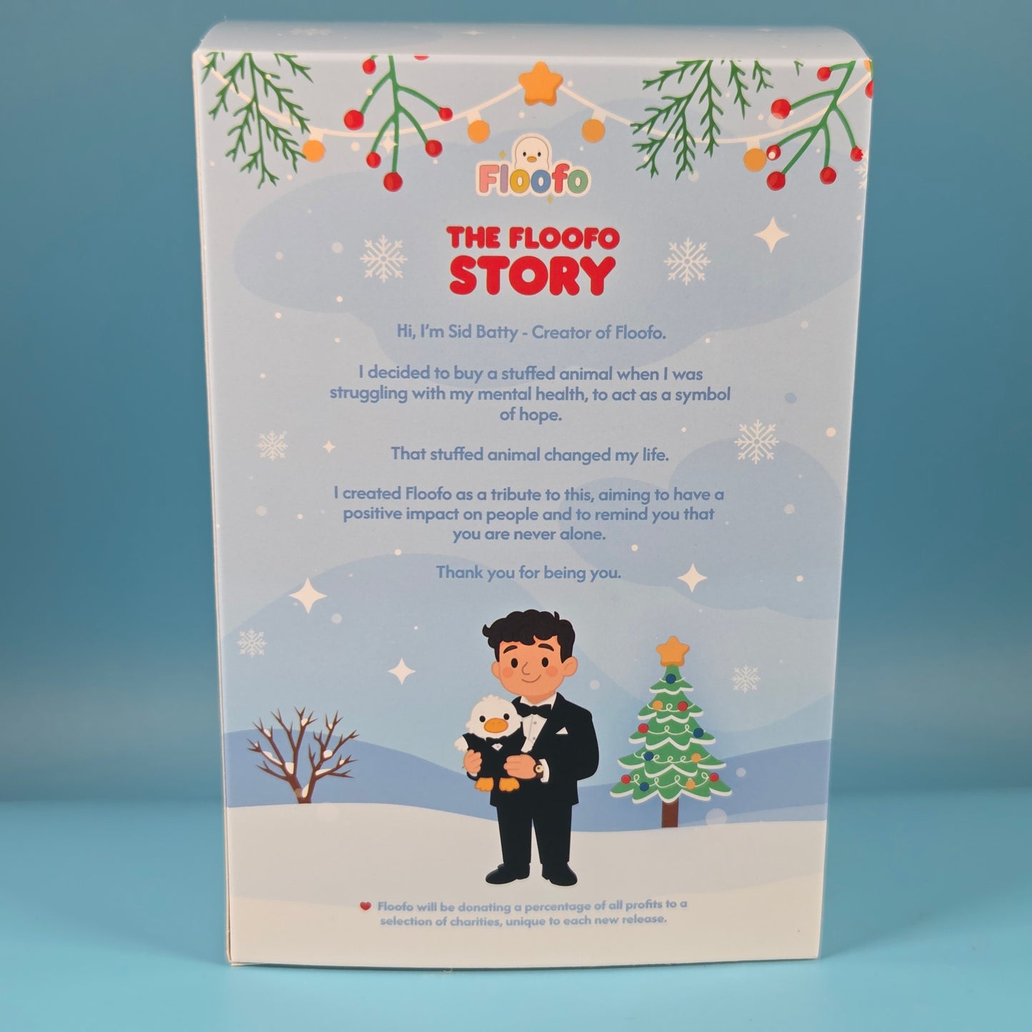 Floofo Mystery Christmas Plush Reindeer - Mistletoe