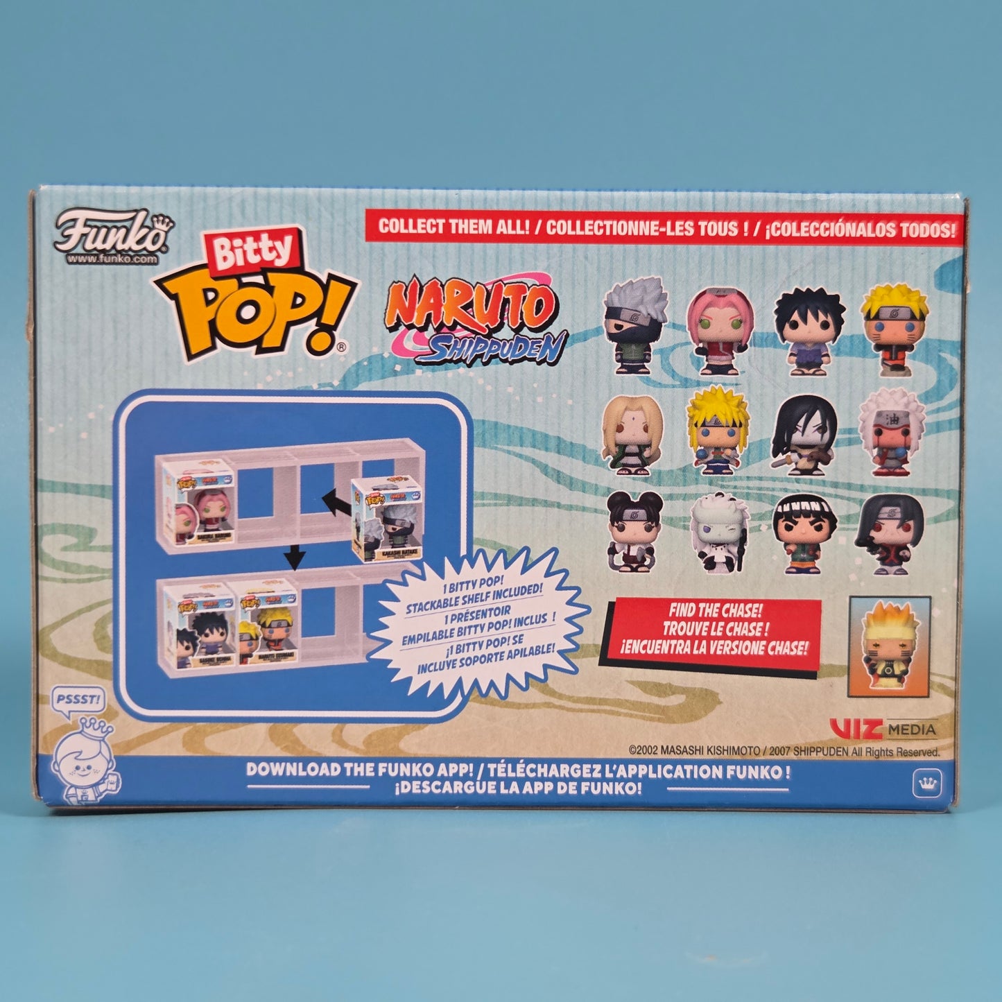 Funko Bitty Pop! Naruto Shippuden 4-Pack inc Tsunade, Minato, Orochimaru & Jiraiya