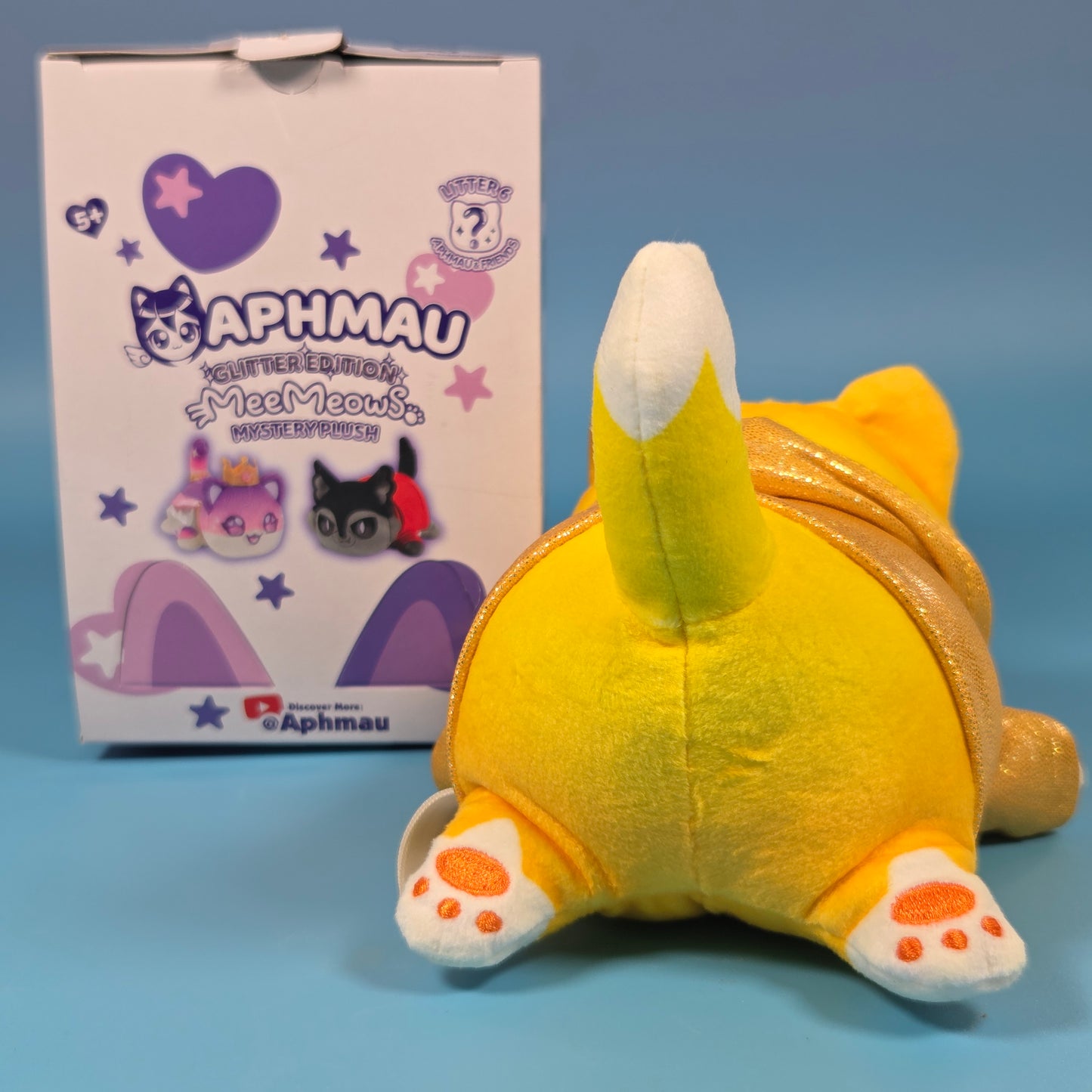 Aphmau MeeMeows Plushie Glitter Litter 6 - Noi Cat