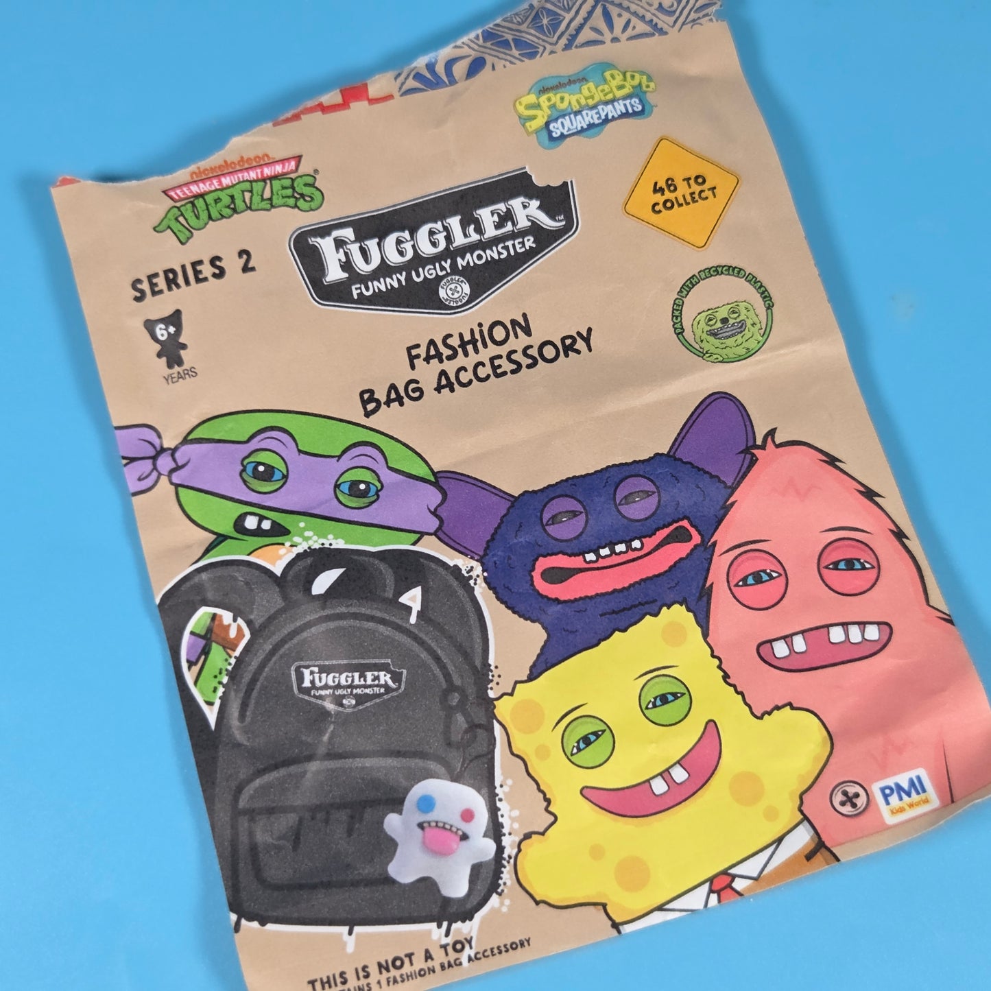 Fuggler Keychain Bag Accessory Series 2 - Oogah Boogah (Tiger Stripes)