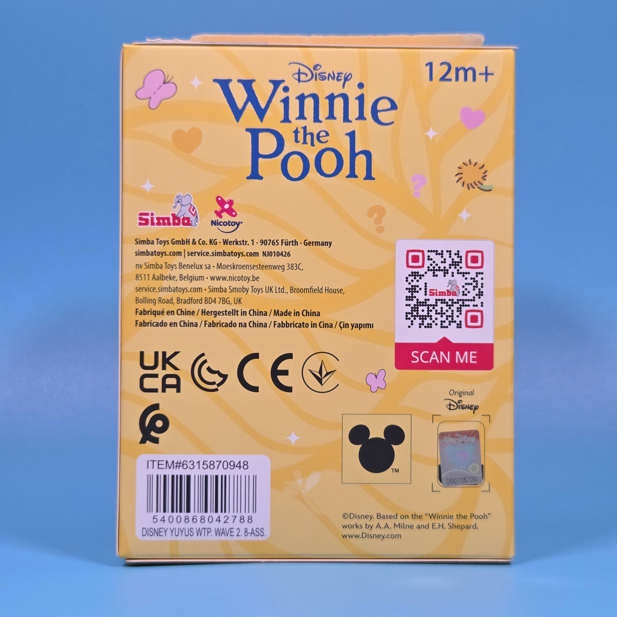 Disney YuYus Series 2 Winnie the Pooh - Pooh (Shark)