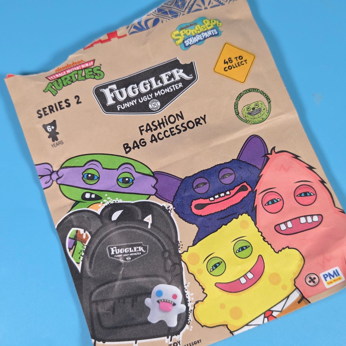 Fuggler Keychain Bag Accessory Series 2 - Reek-o (Flocked Catch Me)