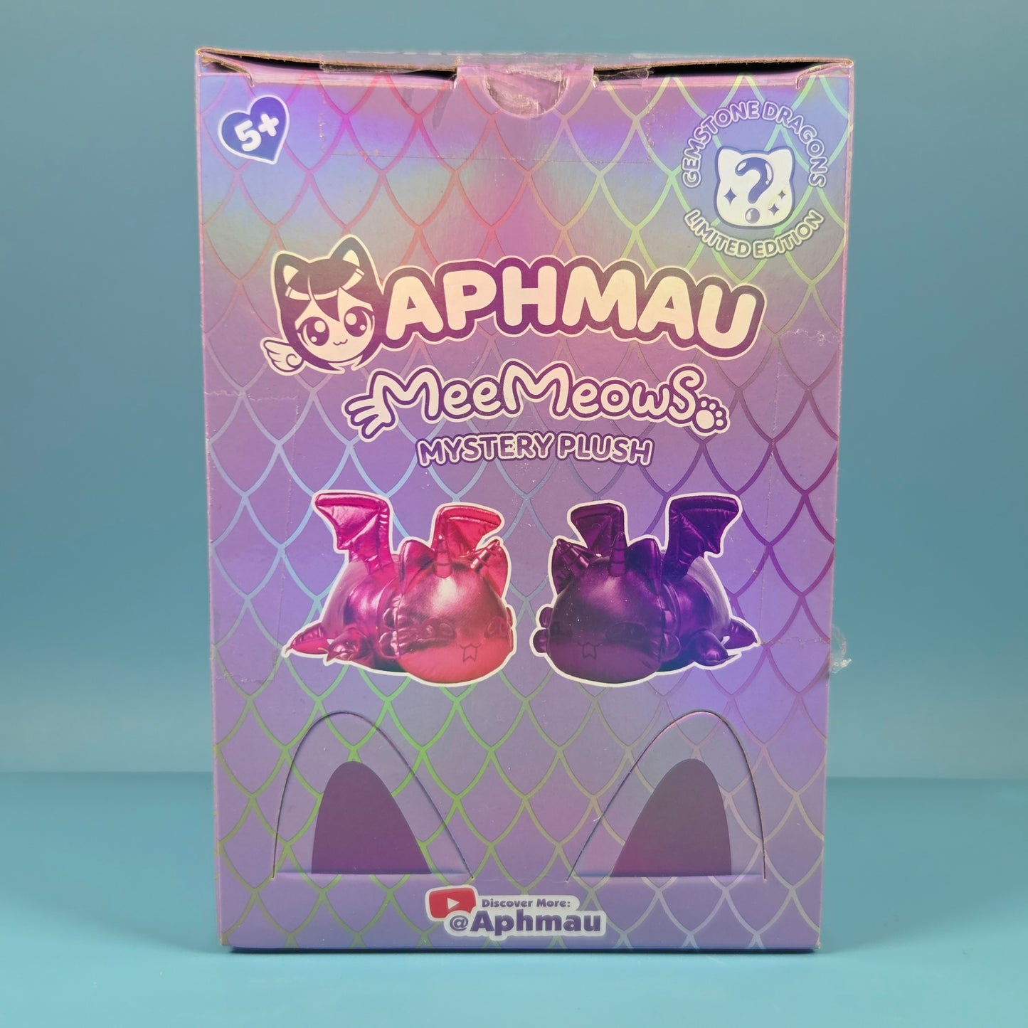 Aphmau MeeMeows Mini Plush Gemstone Dragons Wave 2 - Sapphire