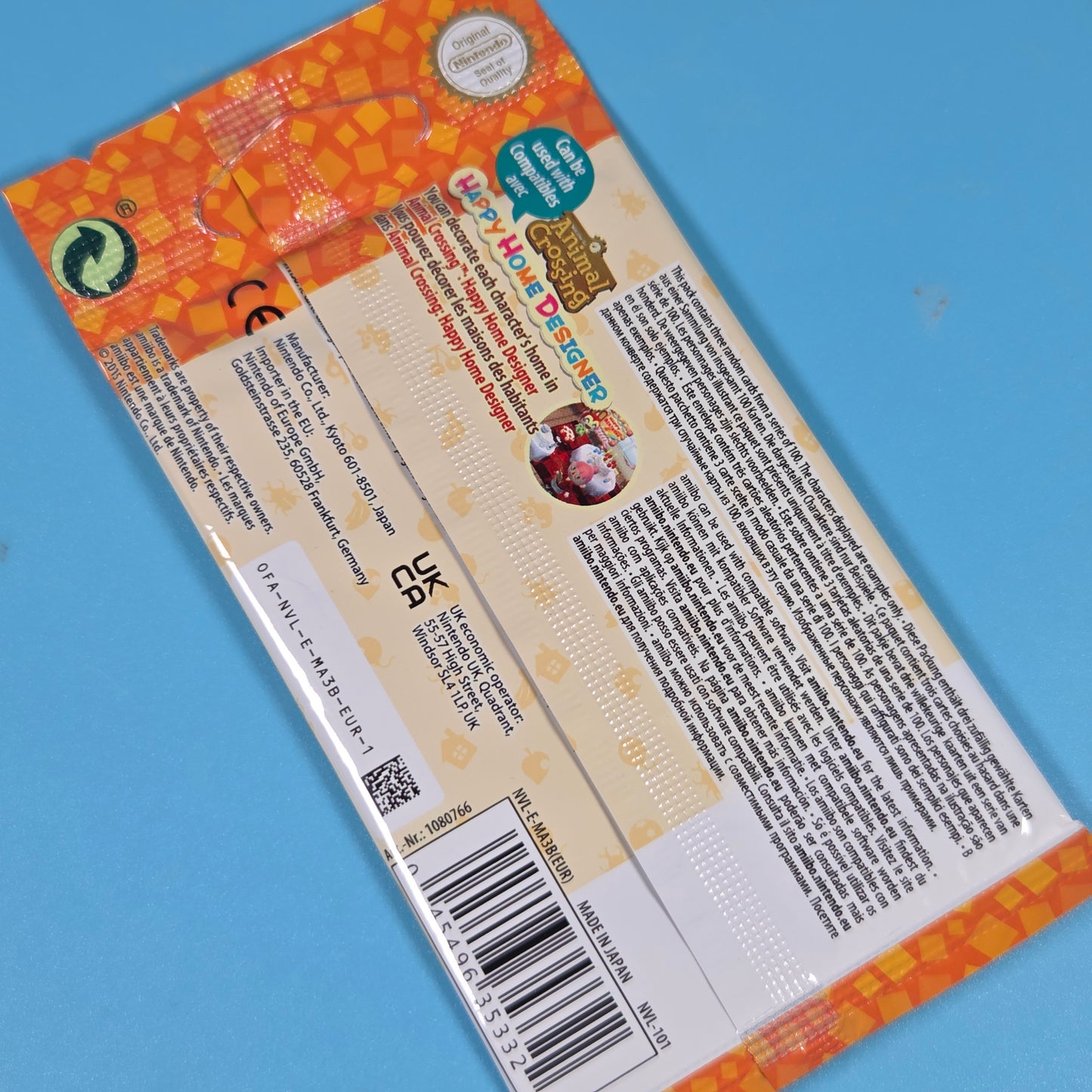 Nintendo Official Animal Crossing Amiibo Cards Series 2