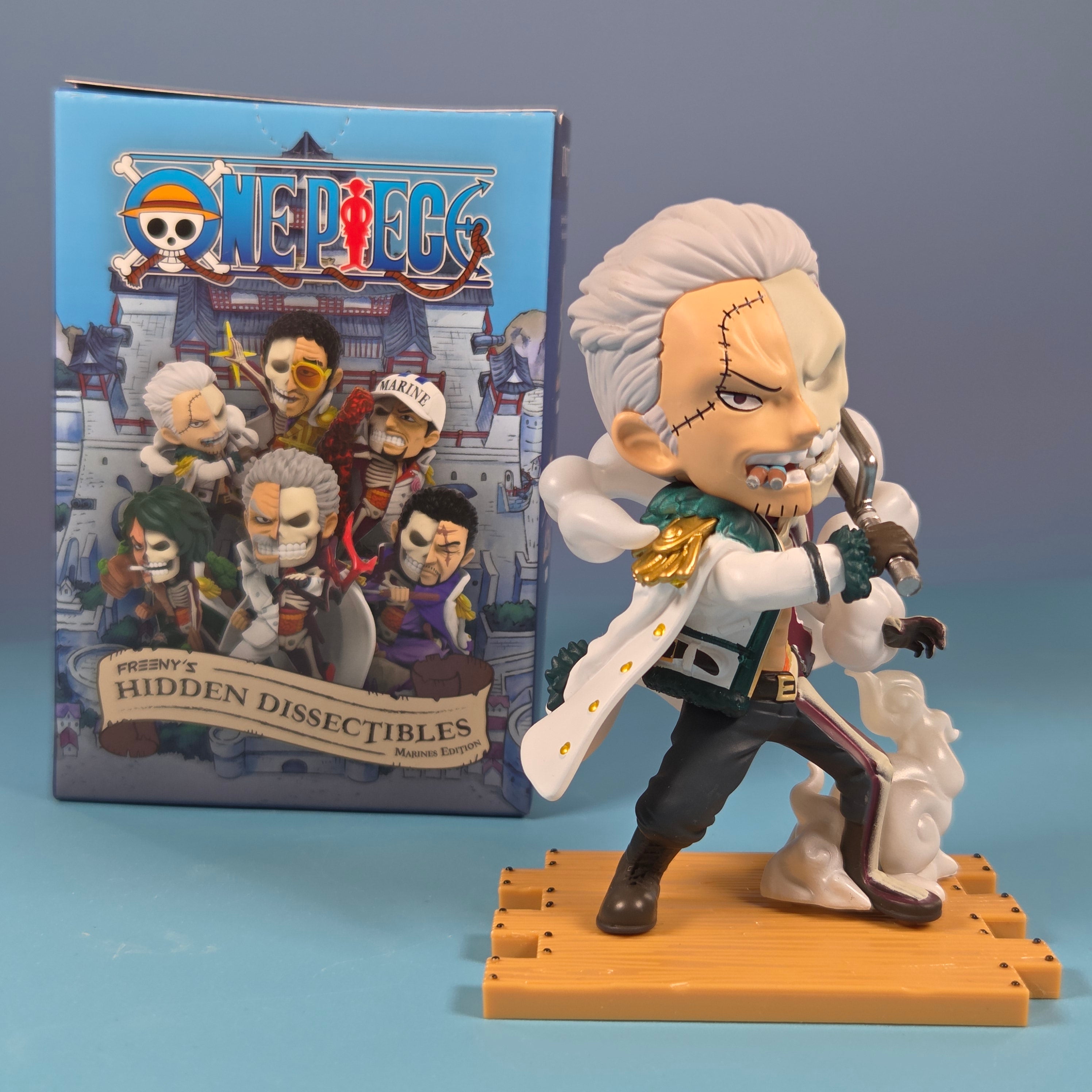 Mighty Jaxx One Piece Hidden Dissectibles Marines Edition - Smoker