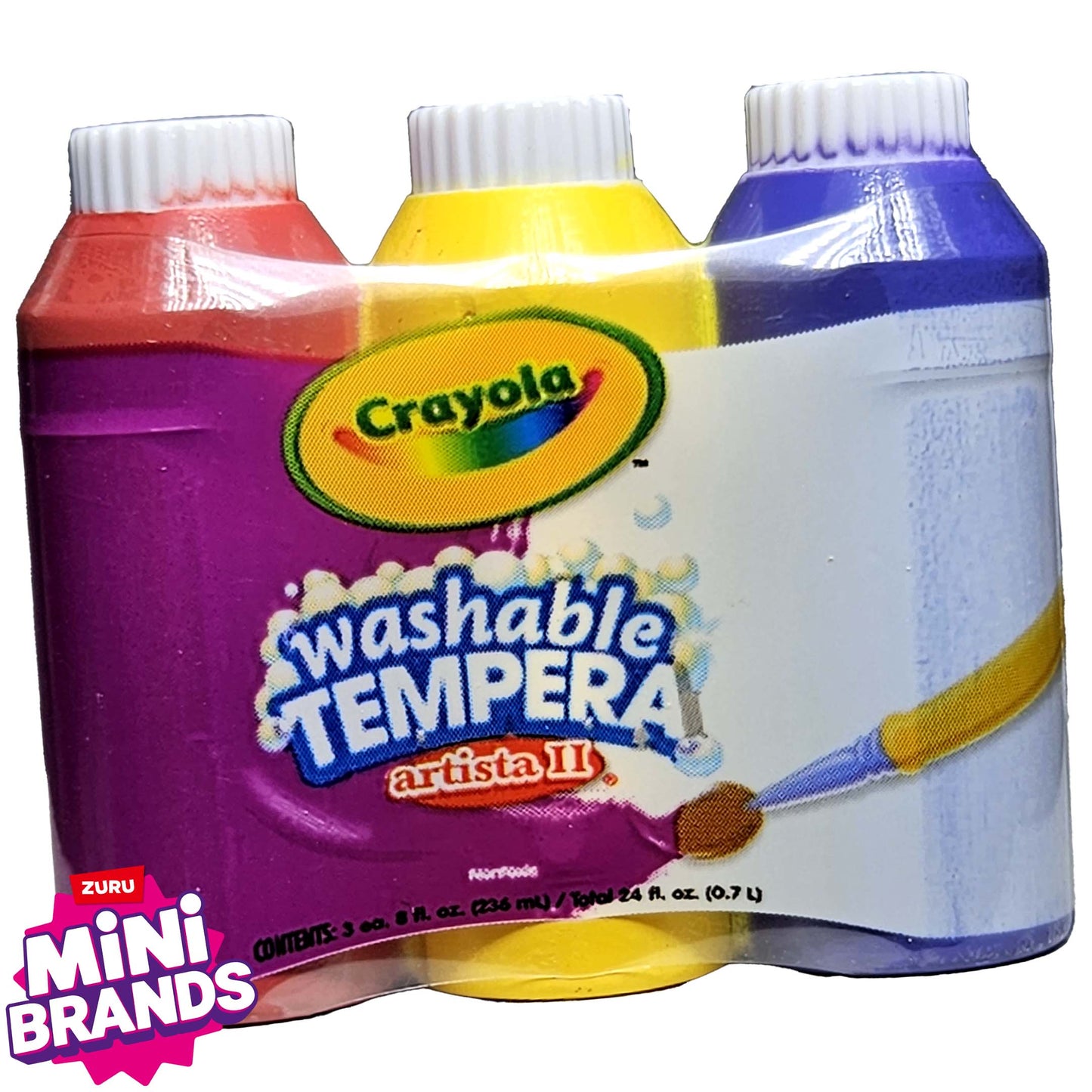 Toy Mini Brands Miniatures S1 - 030 Crayola Washable Tempera Artista II