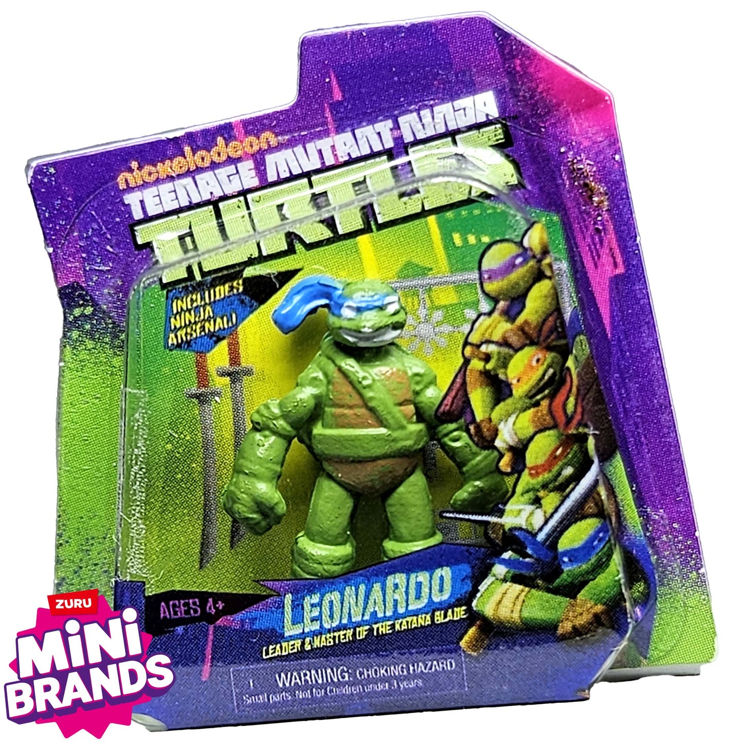 Toy Mini Brands Miniatures S1 - 044 Nickelodeon TMNT Leonardo