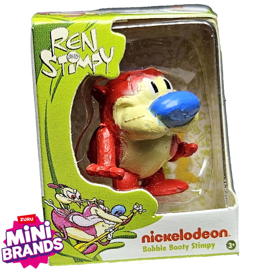 Toy Mini Brands Miniatures S1 - 049 Ren and Stimpy - Bobble Booty Stimpy