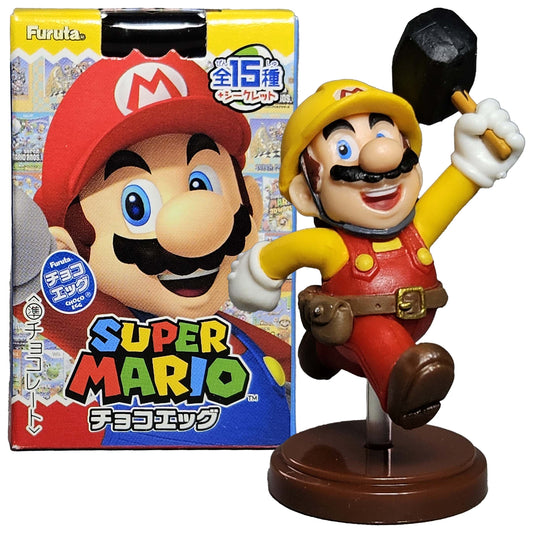 Furuta Choco Egg Super Mario 35th Anniversary - Builder Mario (Super Mario Maker 2015)