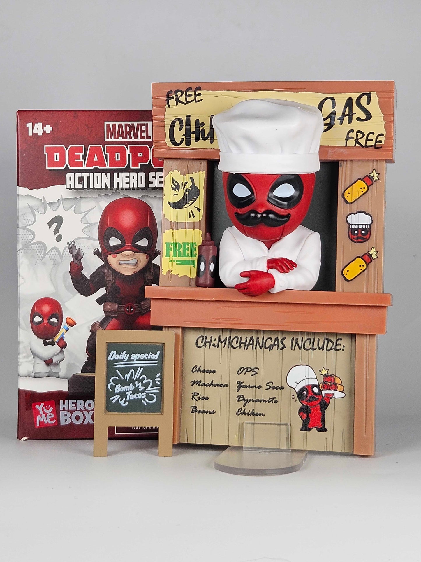 YuMe Deadpool Action Hero Series - Chimichangas Store (CHASE)