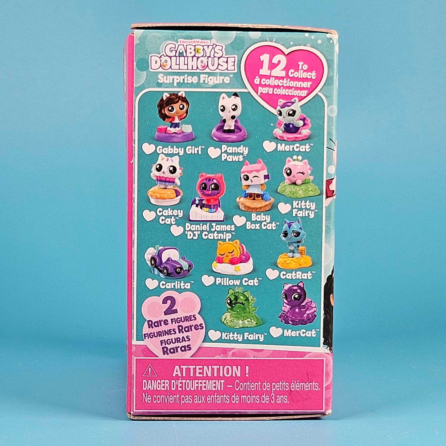 3x Gabby's Dollhouse Surprise Figure Capsules