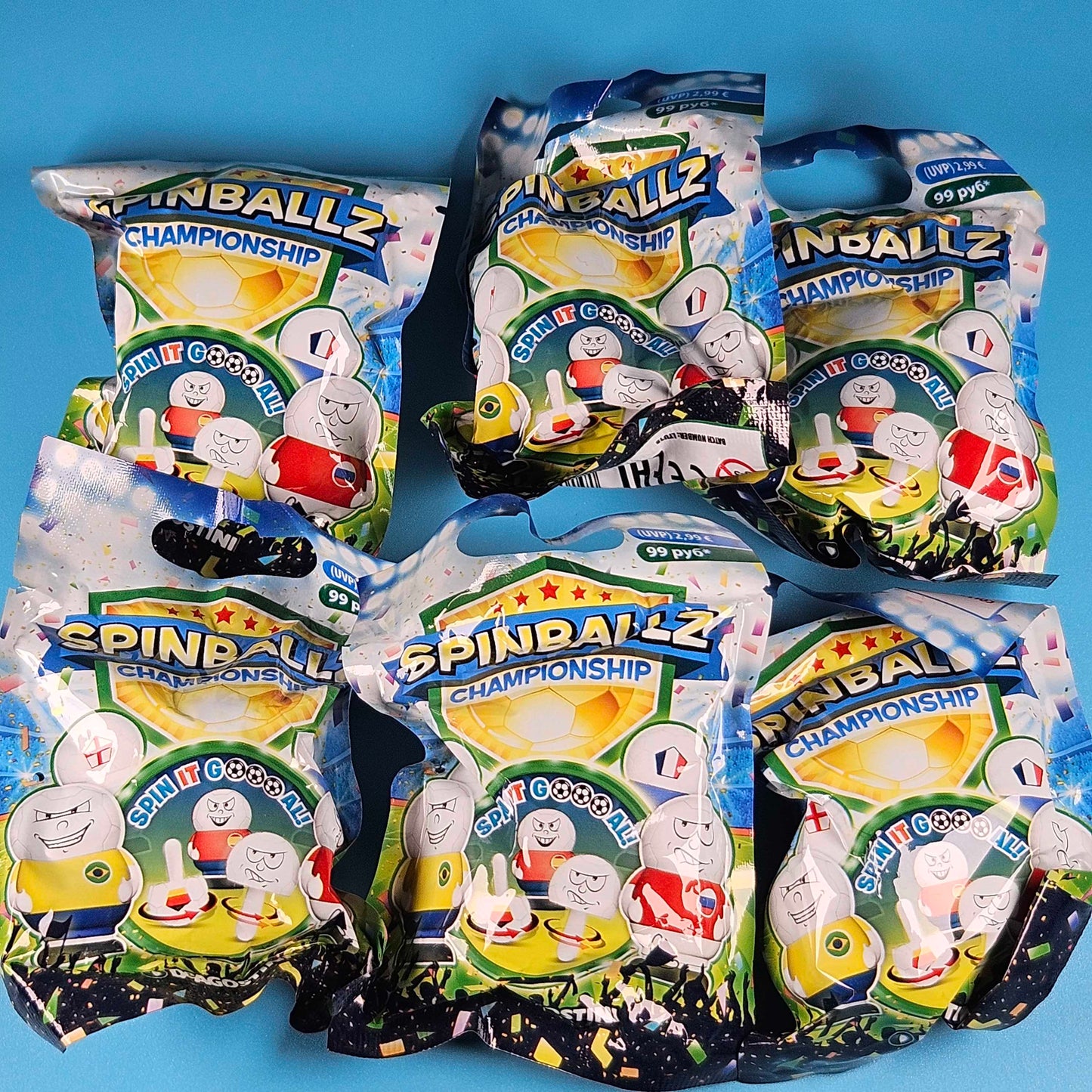 6x Spinballz Championship Blind Bags Bundle