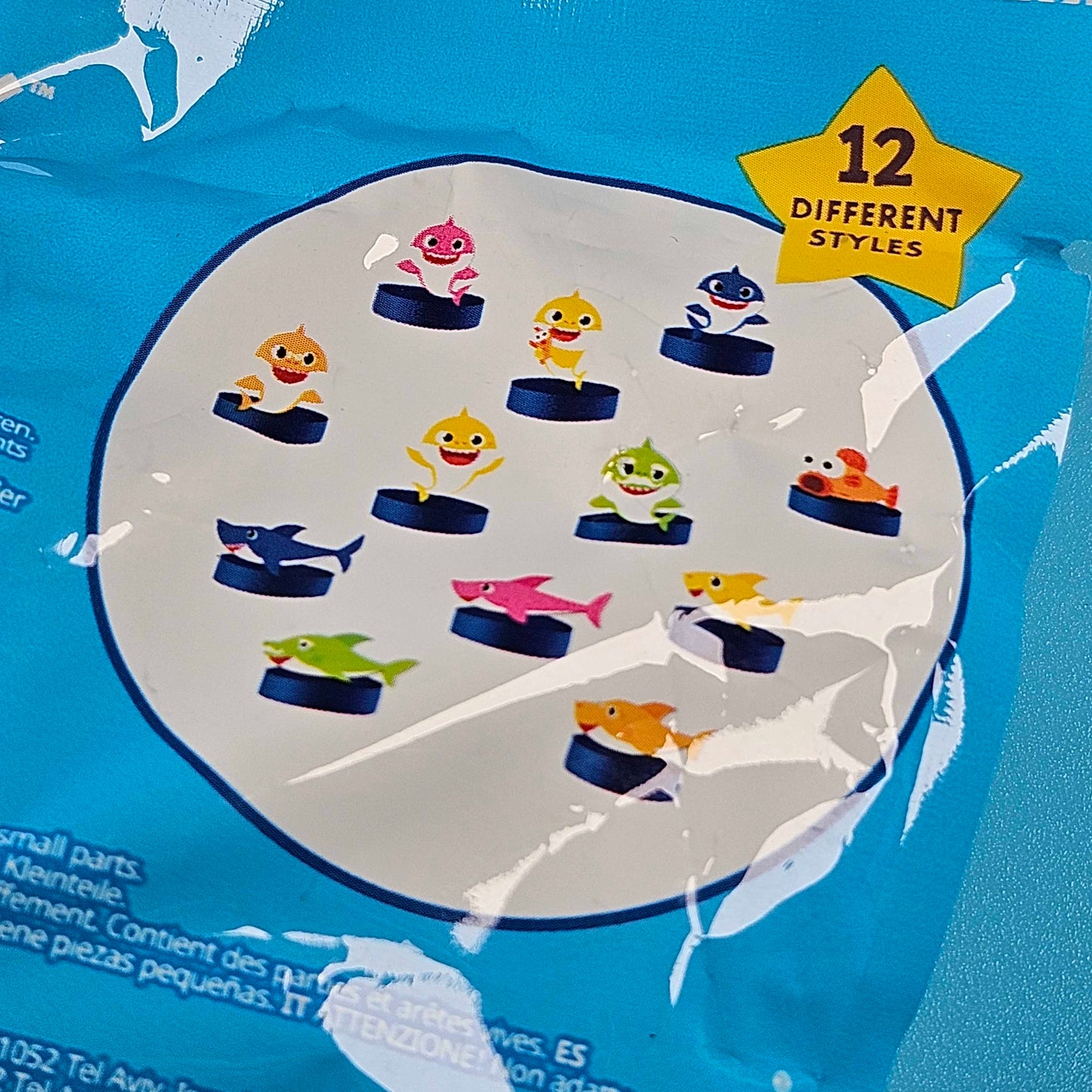 5x Baby Shark Stampers Blind Bags Bundle