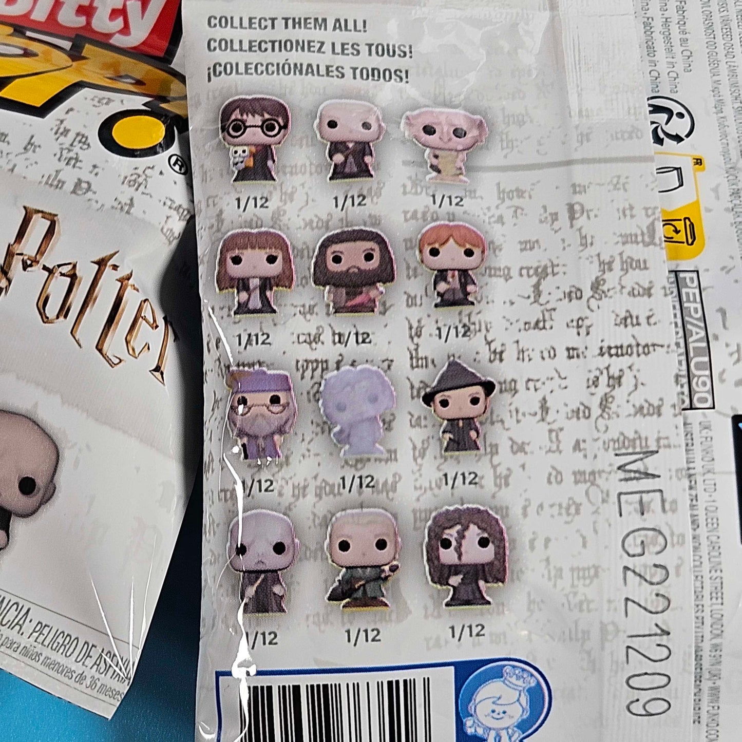 5x Harry Potter Funko Bitty Pop! Blind Bags