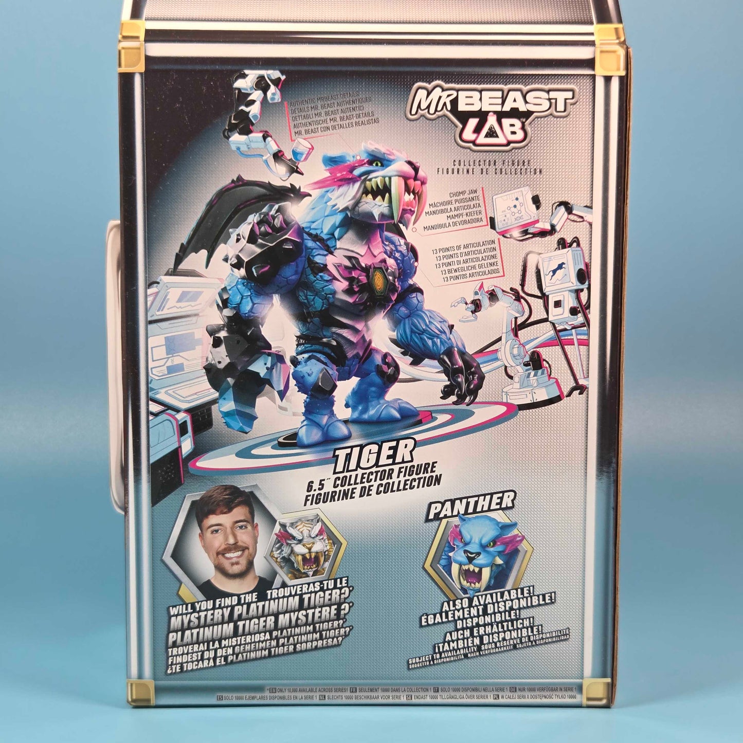 Mr Beast Lab Apex Beast - Rare Platinum Tiger Chase #31