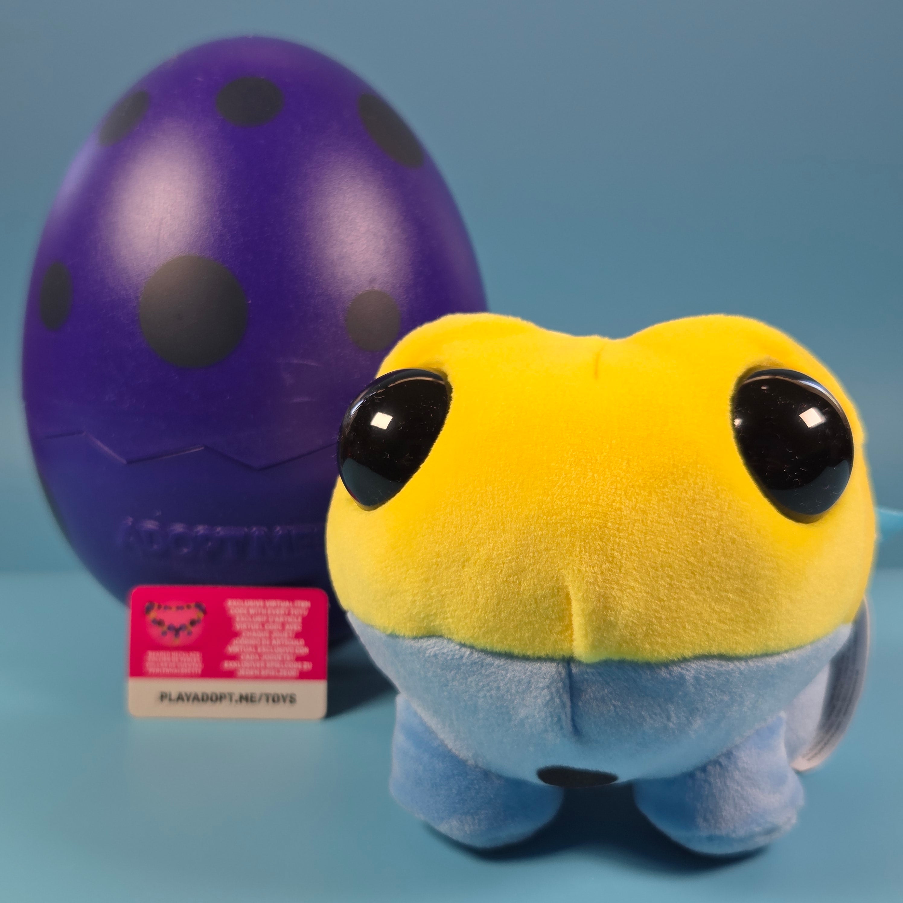 Adopt Me Surprise Plush Pets S4 - Poison Dart Frog (Rare) โ Mini Mysterys