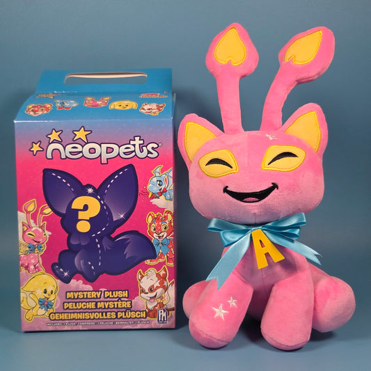Neopets Mystery Plush 25th Anniversary inc Code - Aisha