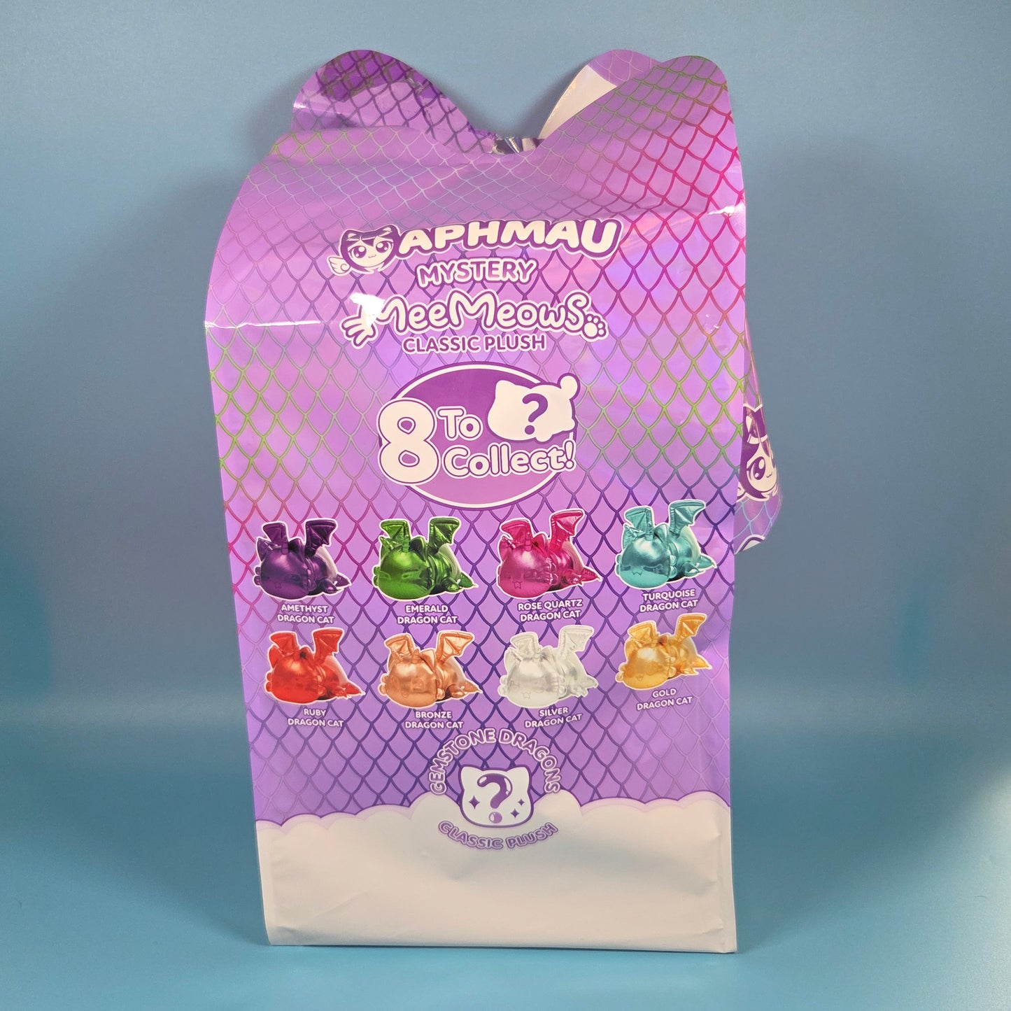 Aphmau MeeMeows Gemstone Dragons Classic Plush 11" - Gold Cat