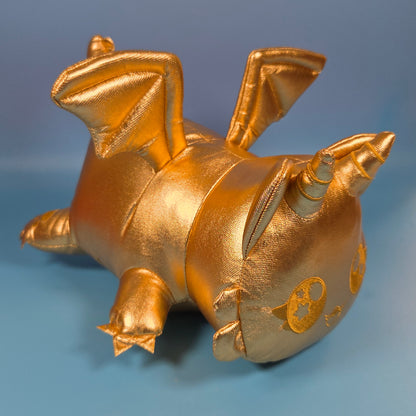 Aphmau MeeMeows Gemstone Dragons Classic Plush 11" - Gold Cat