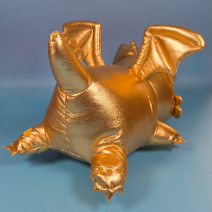 Aphmau MeeMeows Gemstone Dragons Classic Plush 11" - Gold Cat