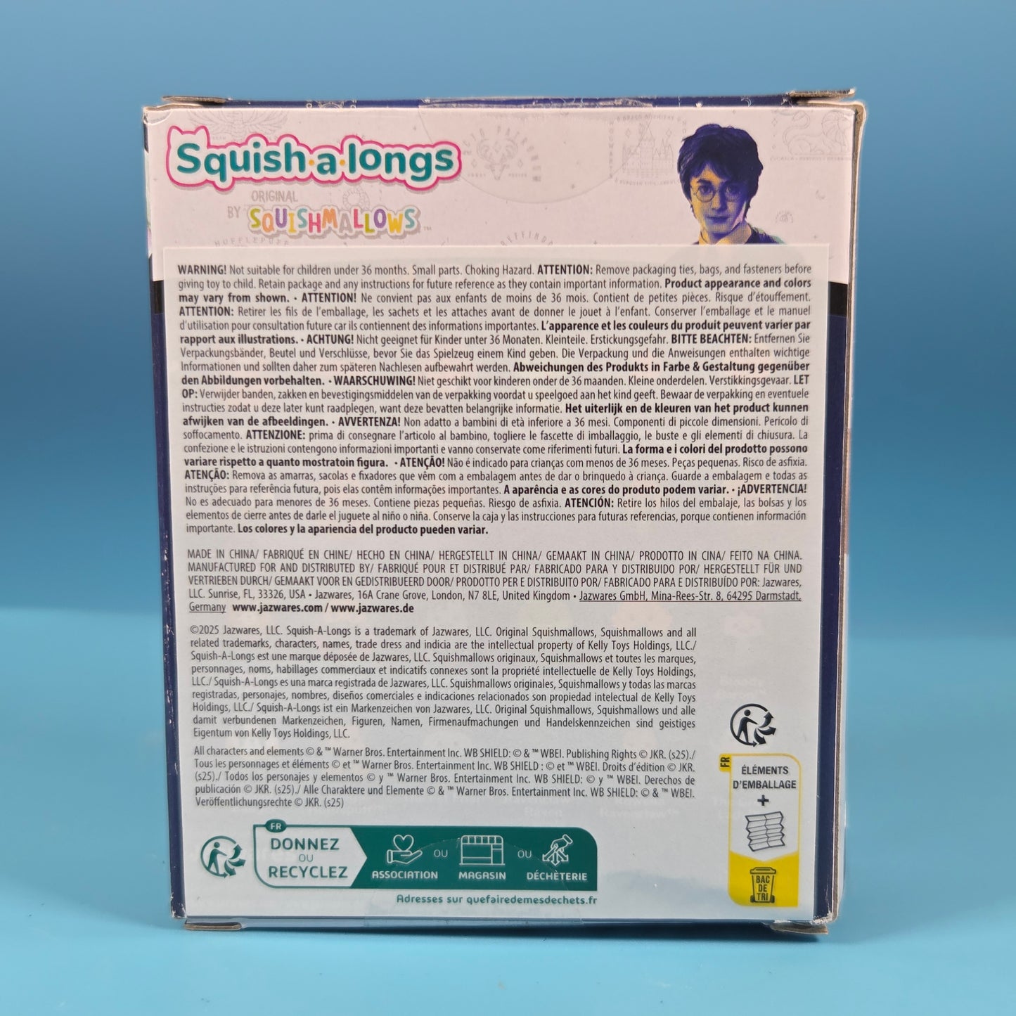 Harry Potter Squish-a-Longs Clip-a-Longs - Hufflepuff Set