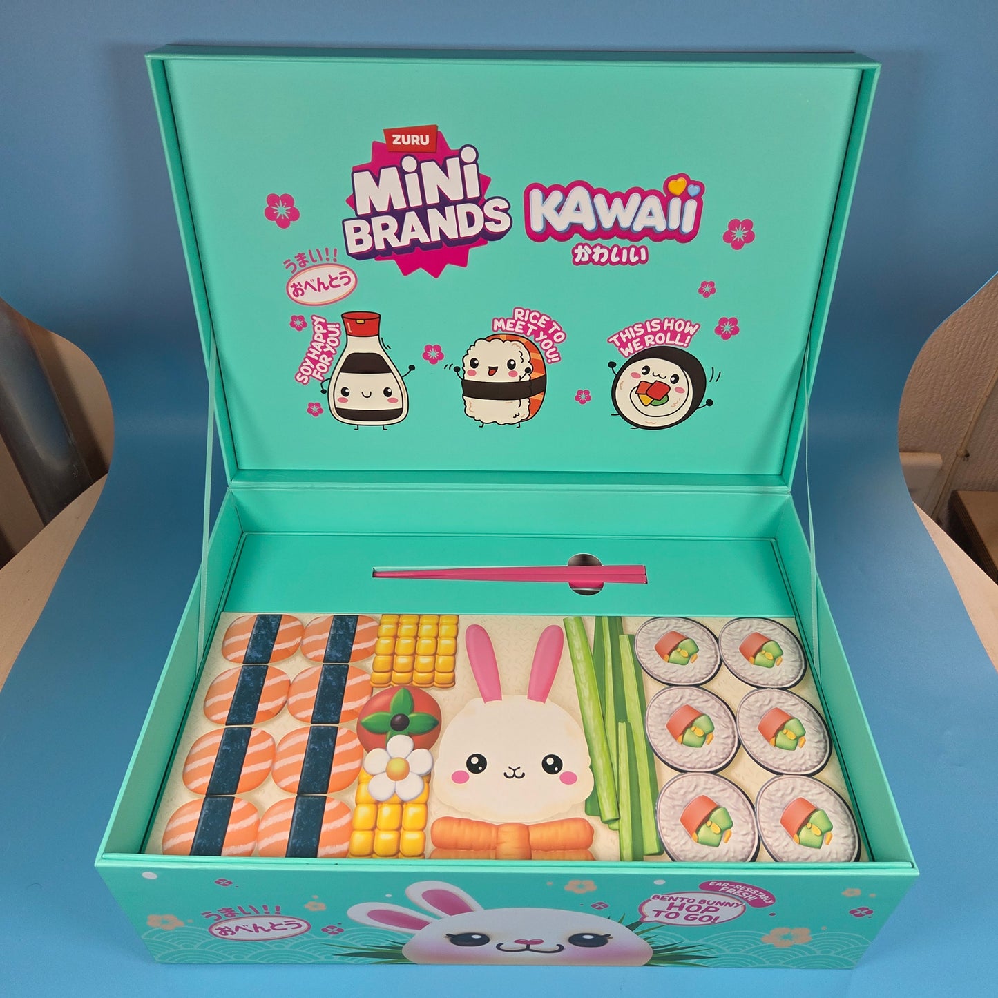 Mini Brands Kawaii PR Box - Bento Box Design - Space for Six Capsules