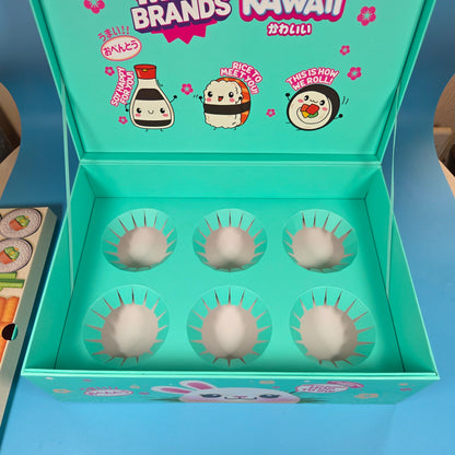 Mini Brands Kawaii PR Box - Bento Box Design - Space for Six Capsules