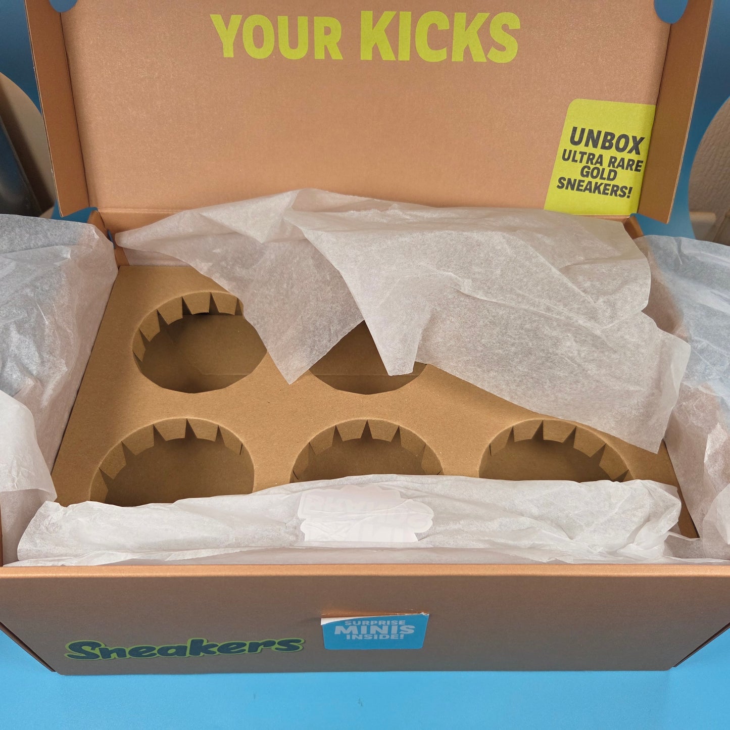 Mini Brands Sneakers PR Box & Limited Edition Shoelaces