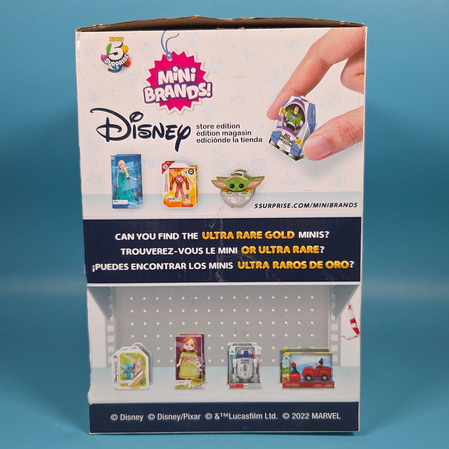 12 x Disney Store Mini Brands Miniatures in Original Display Case