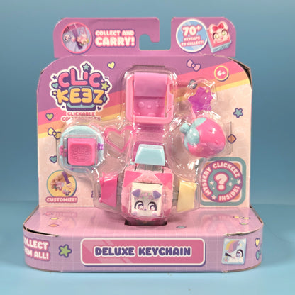 Clickeez Deluxe Keychain Fidget Cube