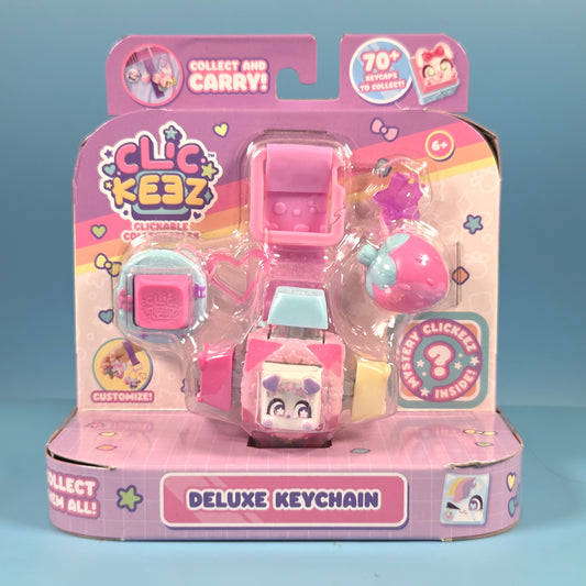 Clickeez Deluxe Keychain Fidget Cube