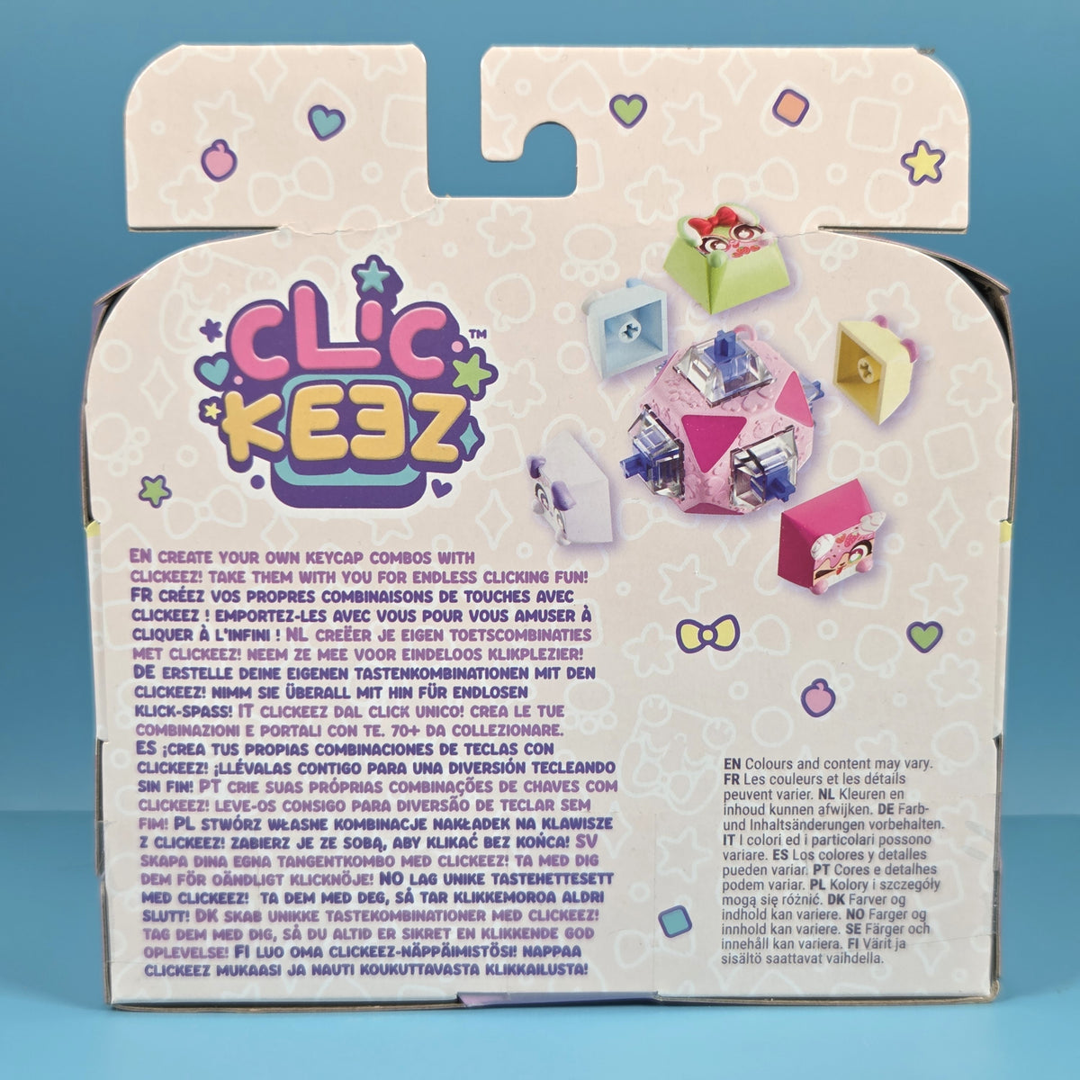 Clickeez Deluxe Keychain Fidget Cube